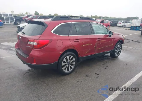 2016 Subaru Outback 2.5I Limited из США, поврежденный, VIN 4S4BSBNC3G3202305